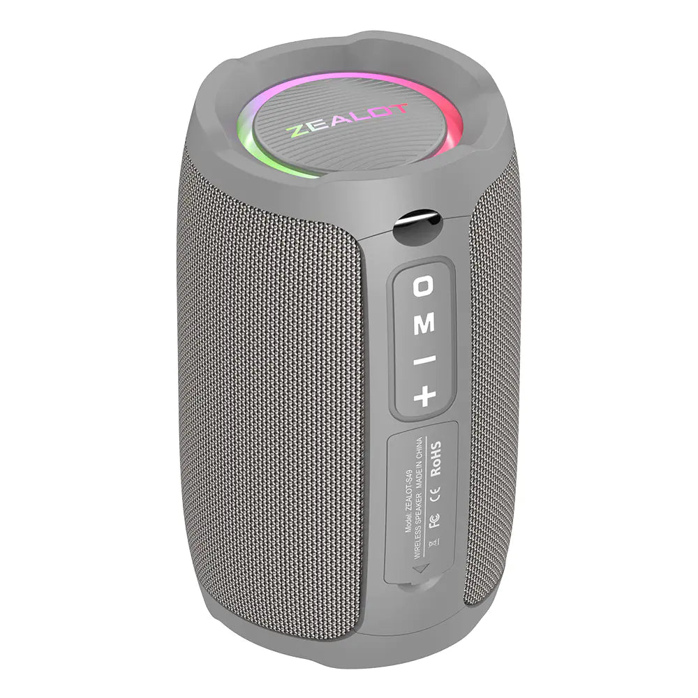 S49 Wireless Bluetooth Speaker with Bass and LED Light