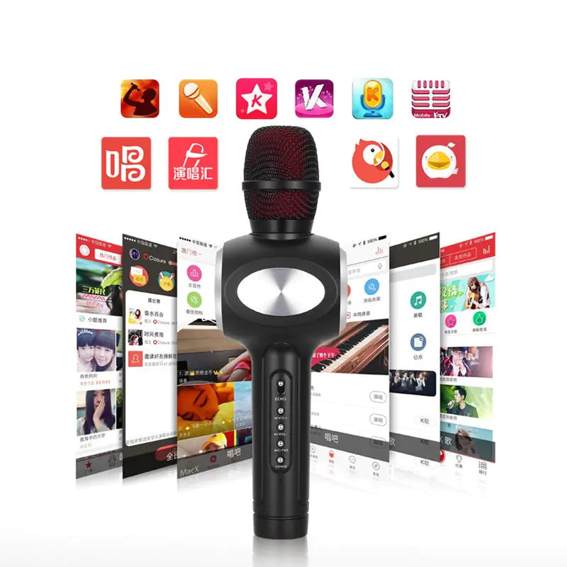 Yarjia E108 Wireless Bluetooth Karaoke Microphone
