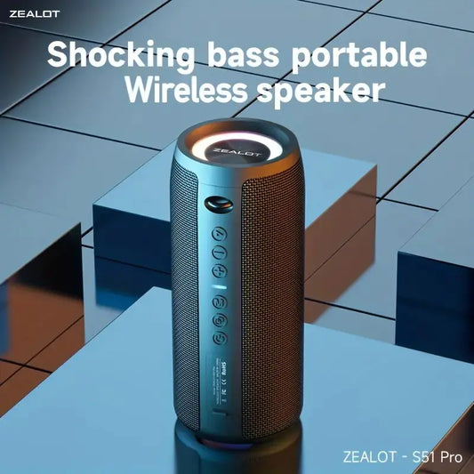 ZEALOT S51 Pro 40W Wireless Speaker with Surround Sound